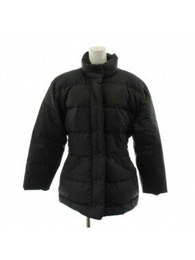 Moncler Blue Tag Down Jacket 38 Black